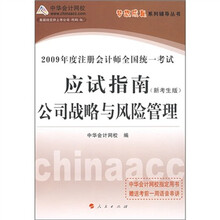 2009年度注册会计师全国统一考试应试指南（新考生版）公司战略与风险管理