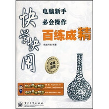 快学快用电脑新手必会操作百练百精-(含光盘一张)