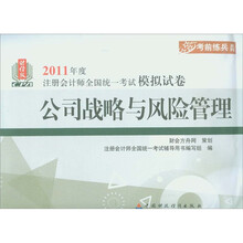 2011年度注册会计师全国统一考试模拟试卷·考前练兵系列：公司战略与风险管理（财经版）