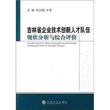 吉林省企业技术创新人才队伍现状分析与综合评价