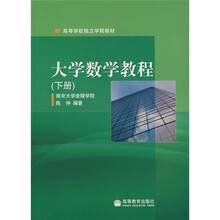 高等学校独立学院教材：大学数学教程（下册）