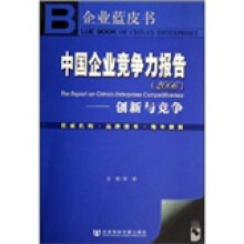 中国企业竞争力报告2006:创新与竞争(附光盘)