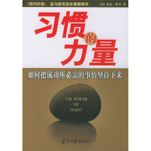 习惯的力量:如何把成功所必需的事情坚持下来