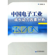 中国电子工业成长动力因素分析