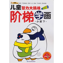 儿童智力大挑战：阶梯学画（小班下）