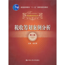 “十一五”国家级规划教材：税收筹划案例分析（第2版）
