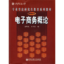 西安交通大学专业学位研究教育系列教材：电子商务概论