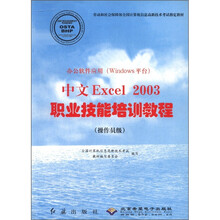 办公软件应用（Windows平台）中文Excel2003职业技能培训教程（操作员级）