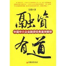 融资有道:中国中小企业融资经典案例解析