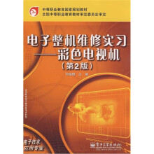 中等职业教育国家规划教材(电子技术应用专业)·电子整机维修实习:彩色电视机(第2版)
