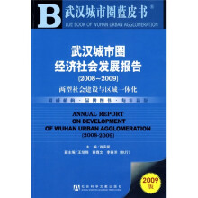 武汉城市圈经济社会发展报告（2008-2009）（附CD光盘1张）