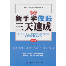 新编新手学做账三天速成