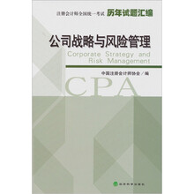 2011年注册会计师全国统一考试历年试题汇编：公司战略与风险管理