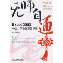 无师自通:Excel 2003公式、函数与图表应用