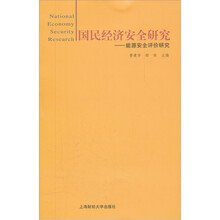 国民经济安全研究：能源安全评价研究