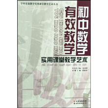 学科有效教学实用课堂教学艺术丛书:初中数学有效教学实用课堂教学艺术
