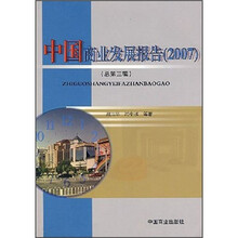 中国商业发展报告2007（总第3辑）