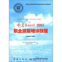 办公软件应用（Windows平台）中文Excel2003职业技能培训教程（高级操作员级）