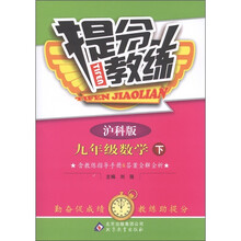 提分教练：9年级数学（下）（沪科版）