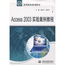 21世纪高等院校规划教材:Access 2003实验案例教程