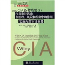 Wiley CIA 备考精要1:内部审计活动在治理、风险和控制中的作用 实施内部审计业务