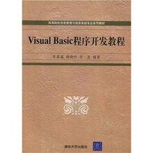 高等院校信息管理与信息系统专业系列教材：Visual Basic程序开发教程