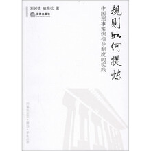 规则如何提炼：中国刑事案例指导制度的实践
