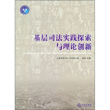 基层司法实践探索与理论创新