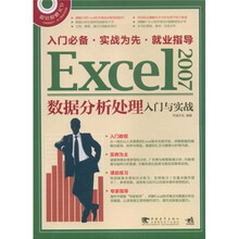 Excel 2007数据分析处理入门与实战（附光盘）