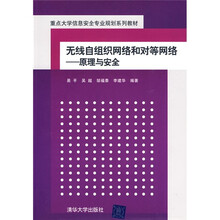 无线自组织网络和对等网络：原理与安全