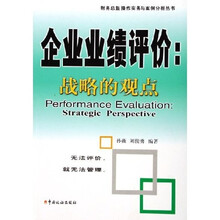 财务总监操作实务与案例分析丛书：企业业绩评价（战略的观点）