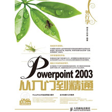 外行学PowerPoint 2003从入门到精通(附大型高清晰多媒体教学光盘1张)
