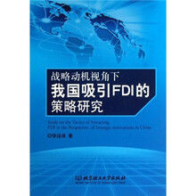 战略动机视角下我国吸引FDI的策略研究