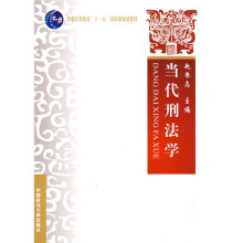 普通高等教育“十一五”国家级规划教材：当代刑法学