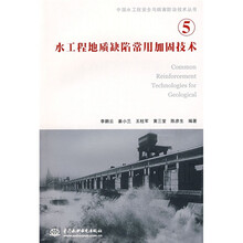 中国水工程安全与病害防治技术丛书5:水工程地质缺陷常用加固技术