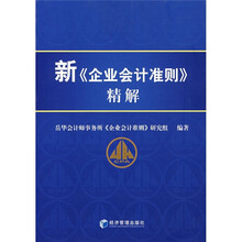 新《企业会计准则》精解