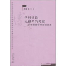 学科建设：元视角的考察（关于高等教育学学科建设的反思）
