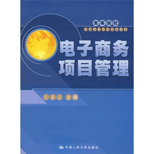 高等院校电子商务专业系列教材：电子商务项目管理