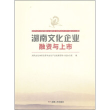 湖南文化企业融资与上市