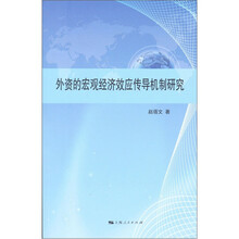 外资的宏观经济效应传导机制研究