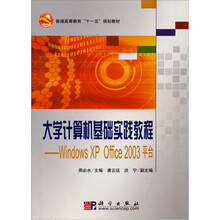 大学计算机基础实践教程:Windows XP Office2003平台