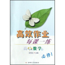 高效作业每课一练：高1数学（必修1）