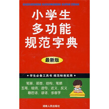 小学生多功能规范字典
