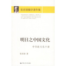 明日之中国文化：中印欧文化十讲