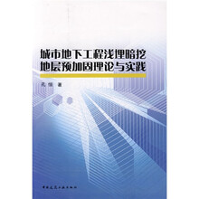 城市地下工程浅埋暗挖地层预加固理论与实践