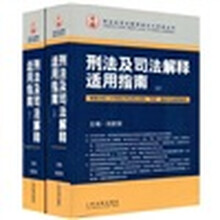 刑法及司法解释适用指南（上下册）