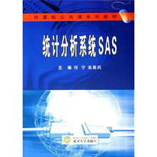 计算机公共课系列教材：统计分析系统SAS