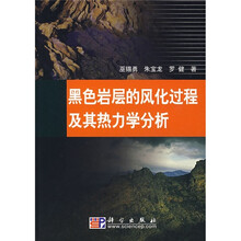 黑色岩层的风化过程及其热力学分析