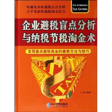企业避税盲点分析与纳税节税淘金术