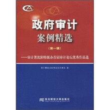 政府审计案例精选(第1辑):审计署沈阳特派办首届审计论坛优秀作品选